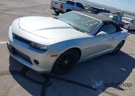 2015 Chevrolet Camaro 1Lt из США, поврежденный, VIN 2G1FD3D35F9165649